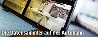 Monitor mit Livebildern