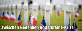 Soldatengräber in der Normandie