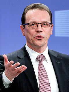 © APA/EPA/Olivier Hoslet EU-Steuerkommissar Algirdas Semeta