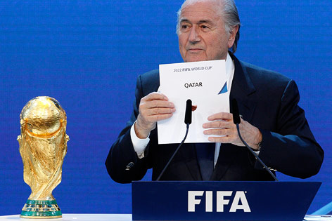 © Reuters/Christian Hartmann FIFA-Präsident Sepp Blatter