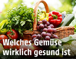 Korb mit Gemüse