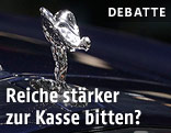 Detail eines Rolls-Royce