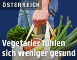 Einkaufstasche voll Gemüse
