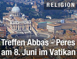 Luftaufnahme vom Petersplatz