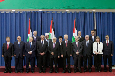 © APA/AP/Majdi Mohammed Die neue palästinensische Regierung