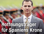 Spaniens Kronprinz und zukünftiger König Felipe