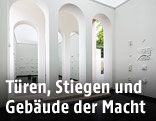 Innenansicht des Österreich-Pavillon im Rahmen der Architektur-Biennale in Venedig