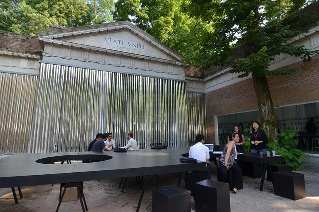 © APA/EPA/Andrea Merola Der US-Pavilion im Rahmen der Architekturbiennale in Venedig