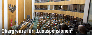 Sitzungssaal des Nationalrats