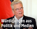 Deutscher Bundespräsident Joachim Gauck