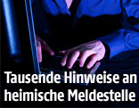 H&auml;nde tippen auf einer Computertastatur