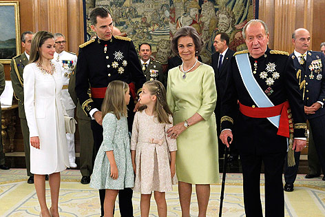 © Reuters/ipi Spanische Königsfamilie