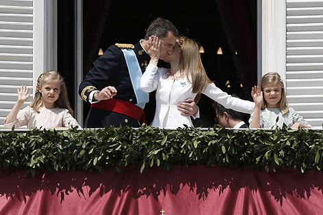 © APA/EPA/Juan Carlos Hidalgo Spanische Königsfamilie