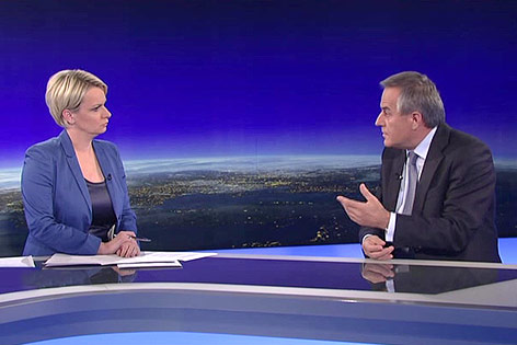 © ORF Designierter ÖIAG-Chef Siegfried Wolf in der ZIB2