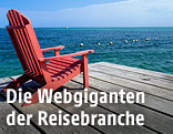 Sonnenstuhl am Steg