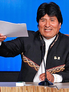 © Reuters/Enrique Castro-Mendivil Boliviens Präsident Evo Morales