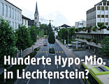 Straße in Vaduz