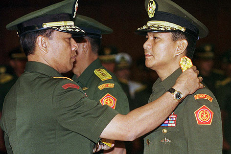 © Reuters Prabowo Subianto in Uniform, 1998