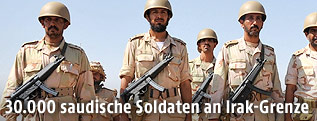 Saudische Soldaten