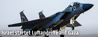 Israelischer F15-Kampfjet