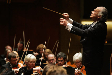 © AP/New York Philharmonic/Chris Lee Lorin Maazel bei den New Yorker Philharmonikern