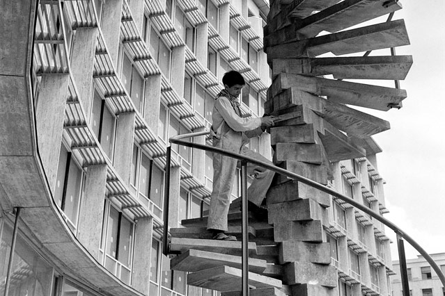 © picturedesk.com/akg-images/Paul Almasy Paris, Bau des UNESCO-Gebäudes 1958