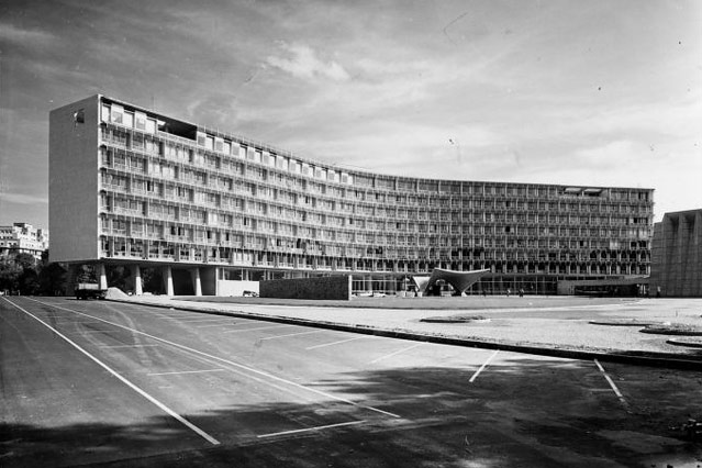 © Fds Zehrfuss, Academie d'architecture/CAPA UNESCO-Gebäude in Paris 1958