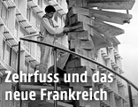 Paris, Bau des UNESCO-Gebäudes 1958