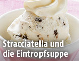 Stracciatella-Eiskugeln