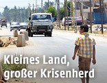 Straßenszene im Libanon