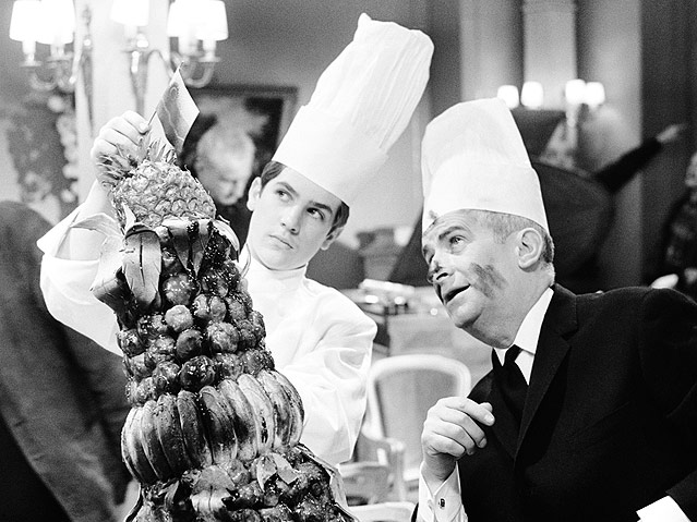 © Corbis/Sygma/Apis/Jacques Haillot Louis de Funes in "Le Grand Restaurant"