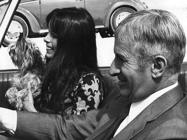 © AP Louis de Funes mit Geraldine Chaplin