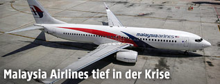 Flugzeug der Malaysian Airlines