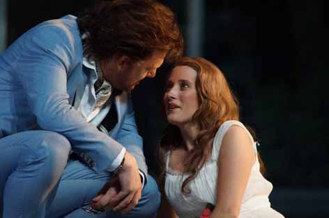 © Bregenzer Festspiele/ Karl Forster Szene aus "Geschichten aus dem Wienerwald"