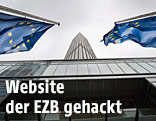 EZB-Geb&auml;ude in Frankfurt