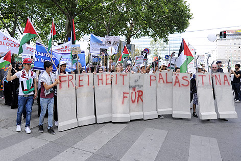 © APA/Herbert P. Oczeret Gaza-Proteste in Wien