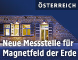 Eingang zum Conrad Observatorium der ZAMG am Trafelberg
