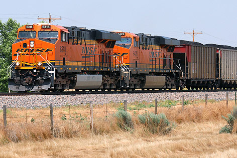 © Reuters/Rick Wilking Güterzug des Unternehmens BNSF
