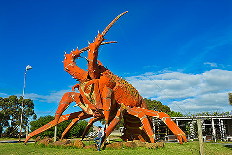 © Corbis/Marc Dozier BIg Lobster an der Great Ocean Road