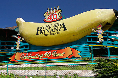 © Corbis/John Baker The Big Banana in Coffs Harbour