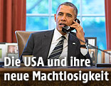 US-Präsident Barack Obama telefoniert