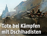 Panzer in der Stadt Arsal