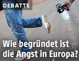 Schuhdesinfektion