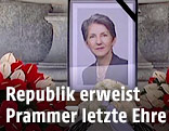 Trauerfeier f&uuml;r Barbara Prammer