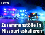 T&auml;nengas bei Polizeieinsatz