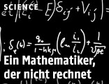 Tafel mit Rechnungen