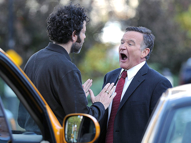 © Corbis/Splash News Robin Williams in "The Angriest Man in Brooklyn"