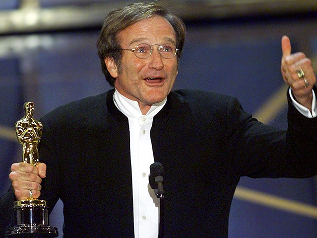 © Reuters/Gary Hershorn Robin Williams erhält einen Oscar für "Good Will Hunting"