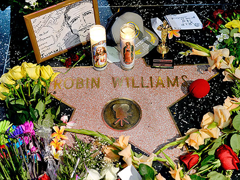 © APA/AP/Kevork Djansezian Robin Williams' Stern am Walk of Fame