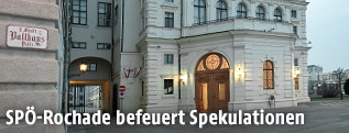 Die Pr&auml;sidentschaftskanzlei in der Hofburg in Wien
